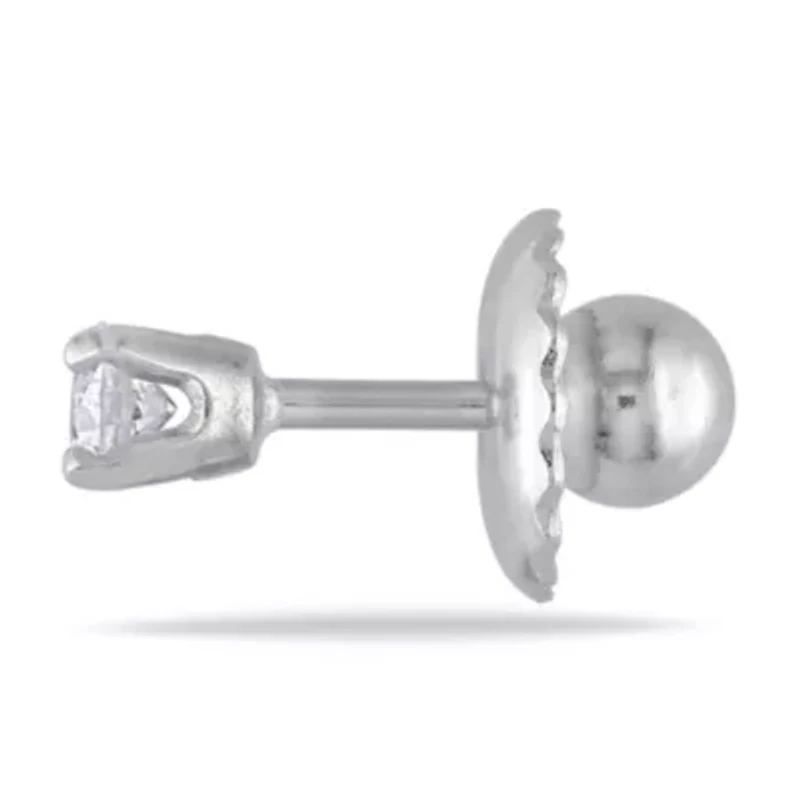 Children's Diamond Stud 14K Gold