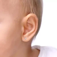 Children's Diamond Stud 14K Gold