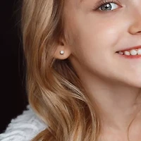 Children's Diamond Stud 14K Gold