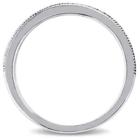 Black Diamond Ring Sterling Silver