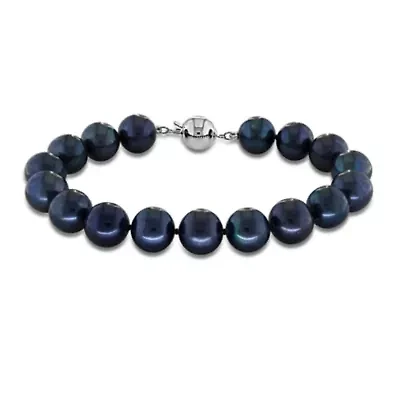10-10.5mm Freshwater Cultured Pearl Sterling Silver