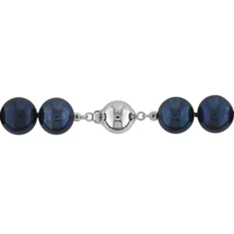 10-10.5mm Freshwater Cultured Pearl Sterling Silver