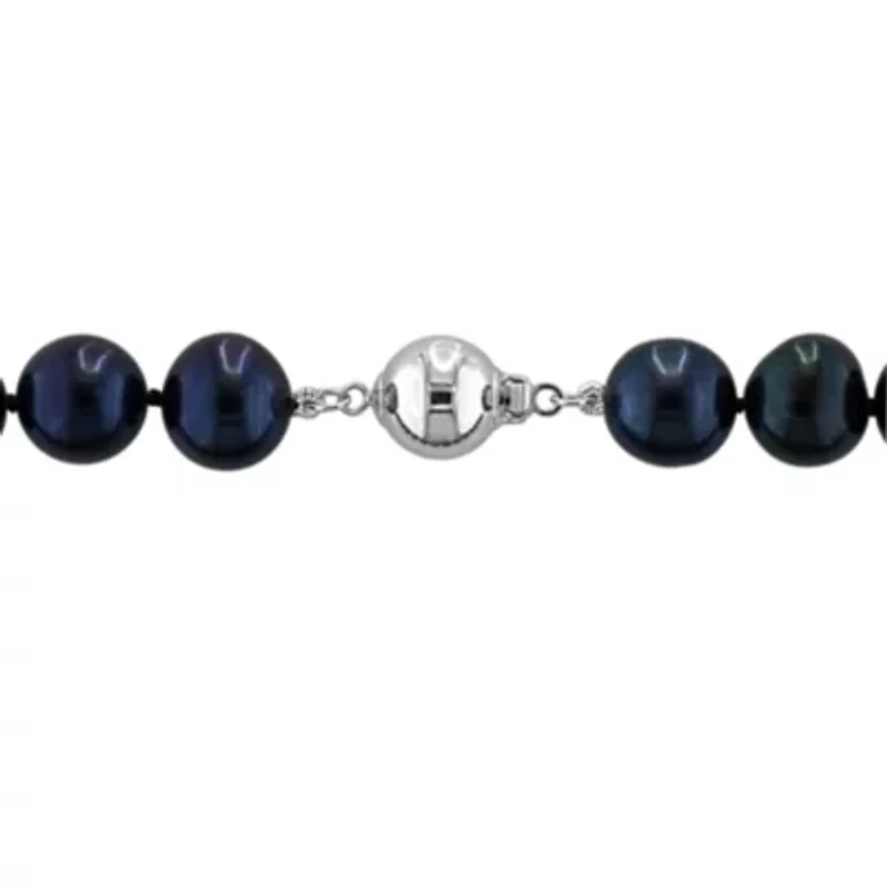 9-10mm Freshwater Cultured Pearl Sterling Silver