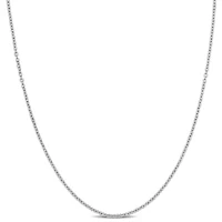 Round Cable Chain Necklace 10K Gold