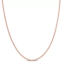Round Cable Chain Necklace 10K Gold