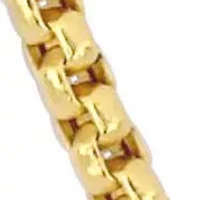 1.6mm Round Box Link Chain Necklace 10K Yellow Gold