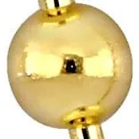 3mm Ball Bead Necklace 14K Yellow Gold