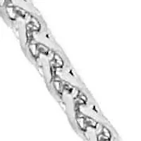 Wheat Link Chain Necklace 14K Gold