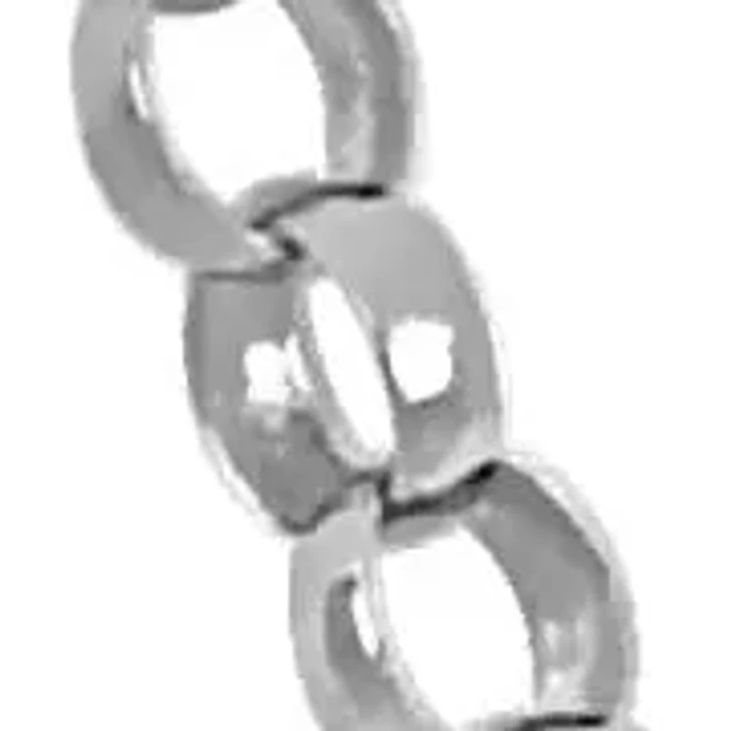 1.5mm Rolo Link Chain Necklace 14K Gold