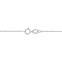 Diamond Cut Cable Chain Necklace 14K Gold