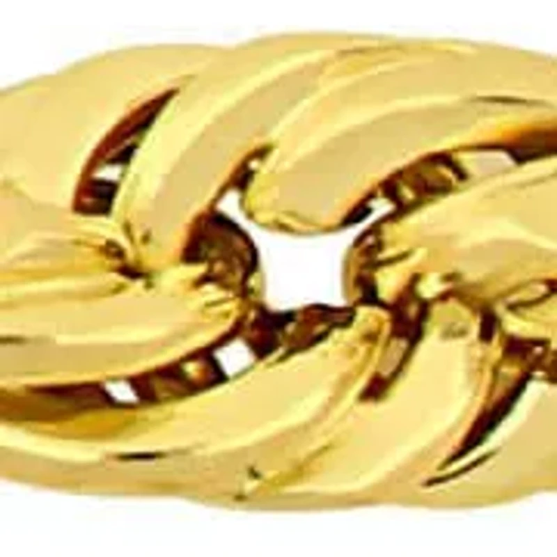Men's 3mm Rope Chain Bracelet 10K Yellow Gold