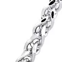 0.85mm Wheat Link Chain Necklace 14K Gold