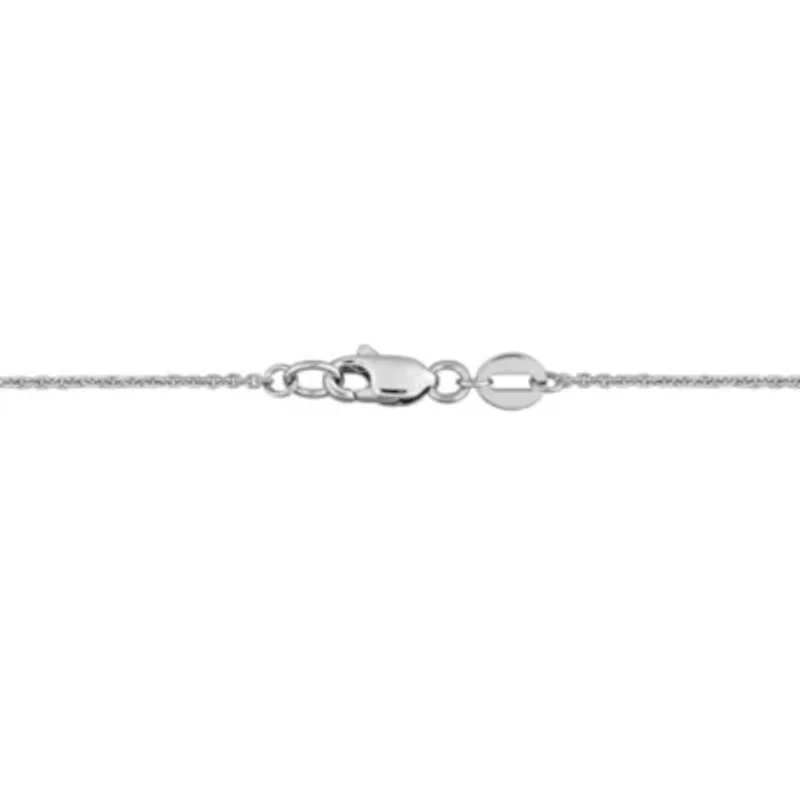 1mm Diamond Cut Cable Chain Necklace 14K Gold