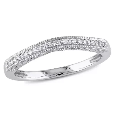 Diamond Ring 10k White Gold