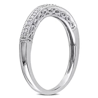 Diamond Ring 10k White Gold