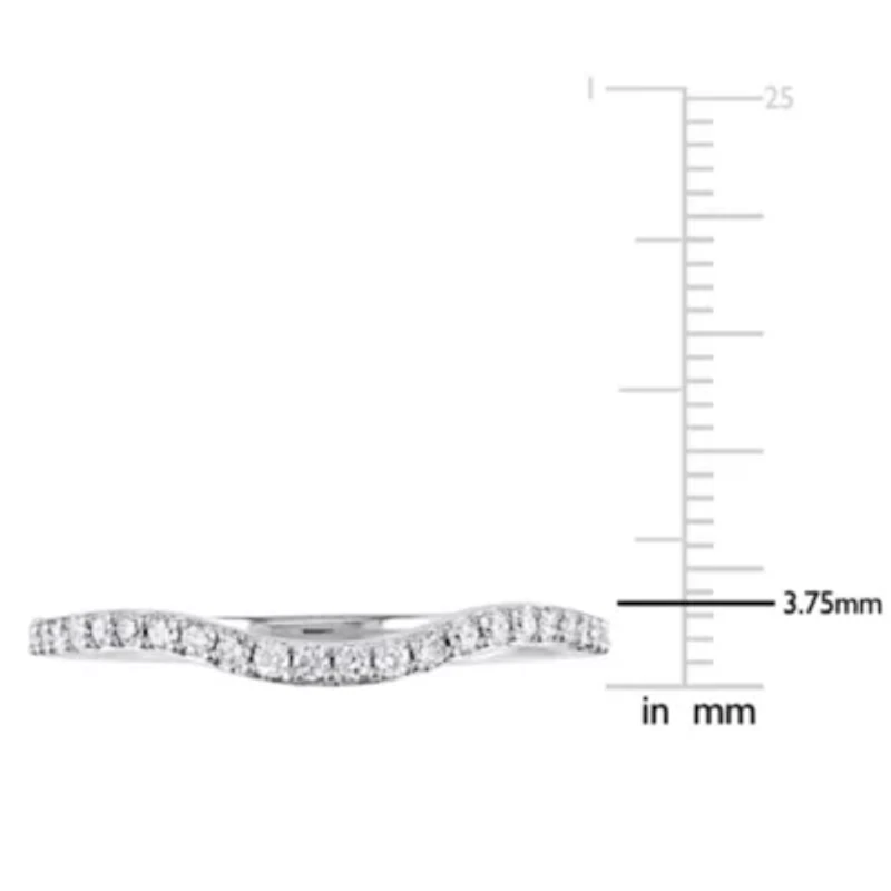 Diamond Ring 14k White Gold