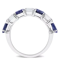 Multi Shape Gemstone Ring 14k Gold