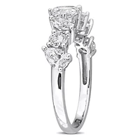 Lab Grown Diamond Ring 14k White Gold