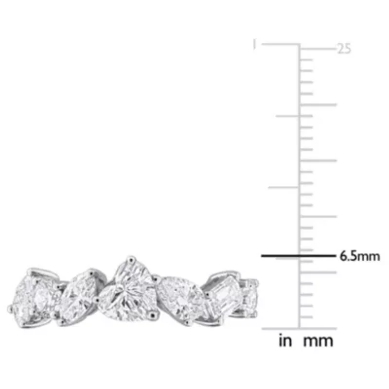 Lab Grown Diamond Ring 14k White Gold