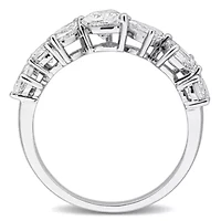Lab Grown Diamond Ring 14k White Gold