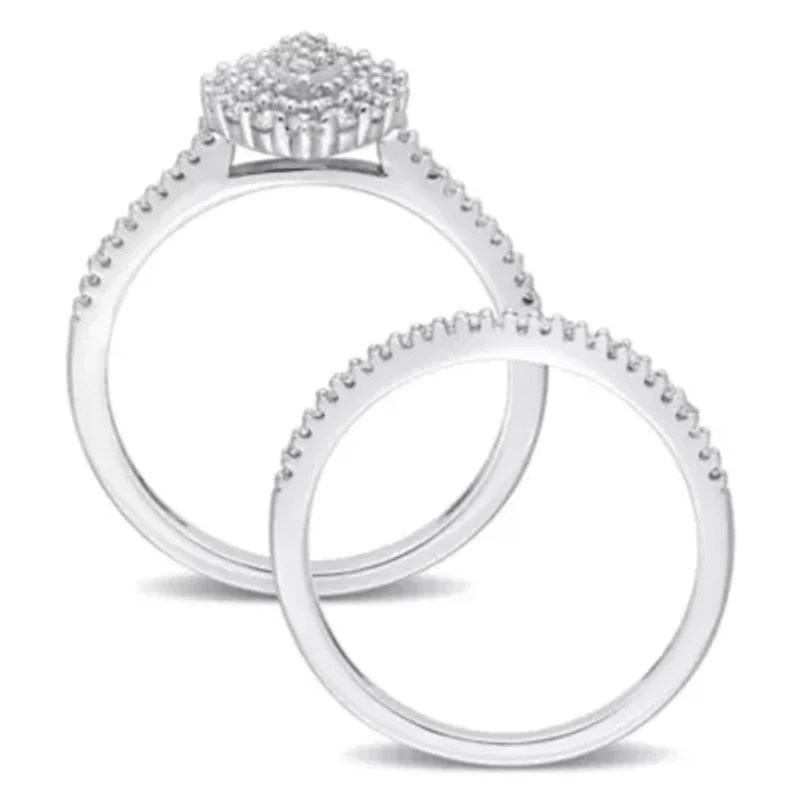 Diamond Ring 14k White Gold