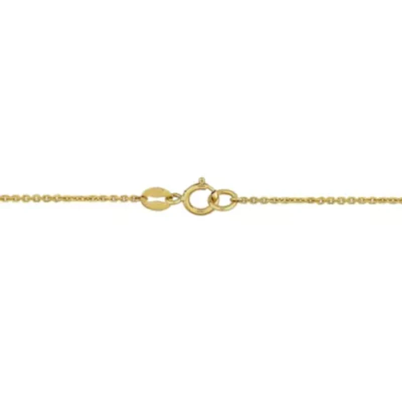 Gemstone and Diamond Station Bracelet 14k Gold