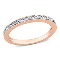 Diamond Ring 10k Rose Gold