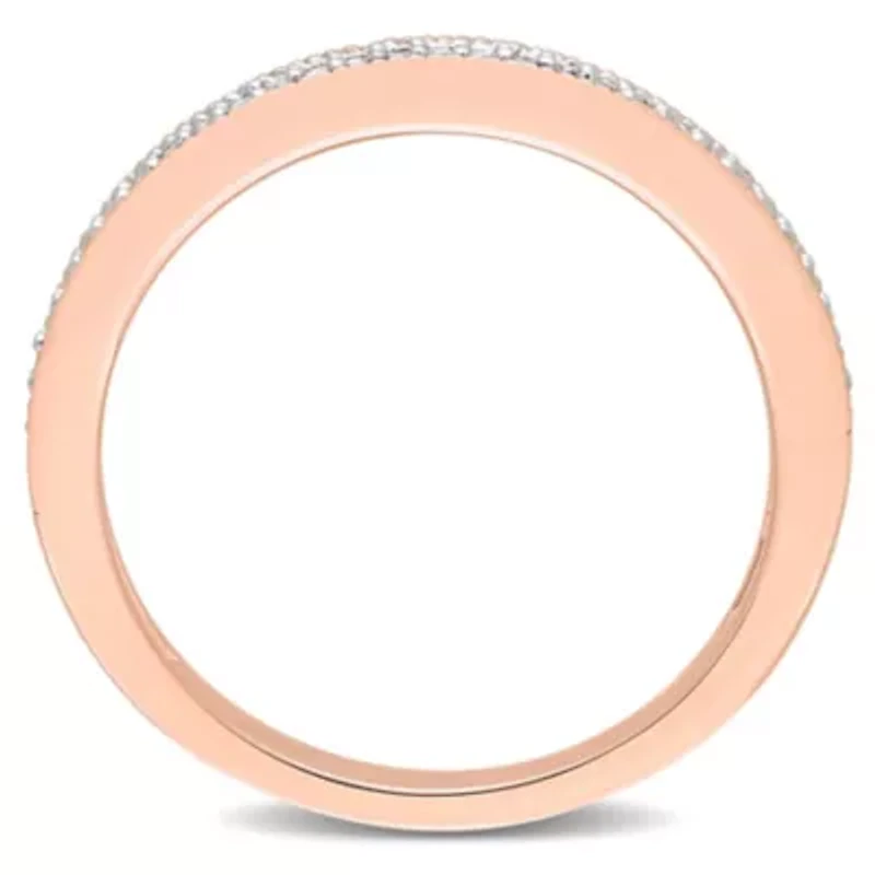 Diamond Ring 10k Rose Gold
