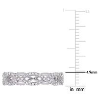 Diamond Ring 14k White Gold