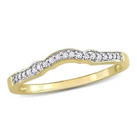 Diamond Ring 10k Yellow Gold