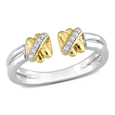 Diamond Ring 14k Two-Tone Gold