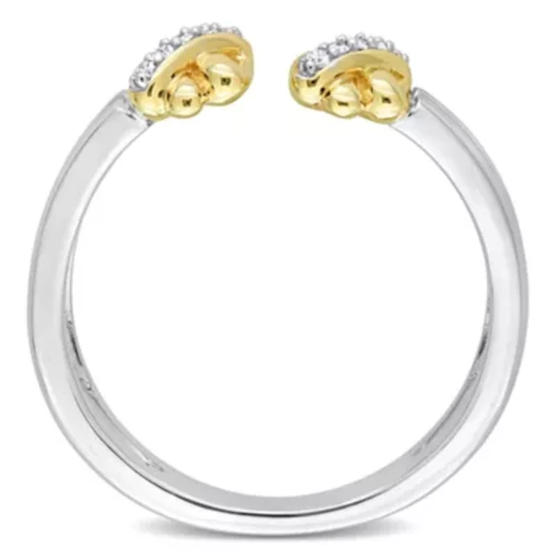 Diamond Ring 14k Two-Tone Gold