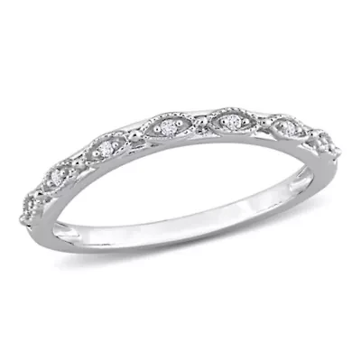 Diamond Accent Ring 14k White Gold