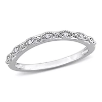 Diamond Accent Ring 14k White Gold