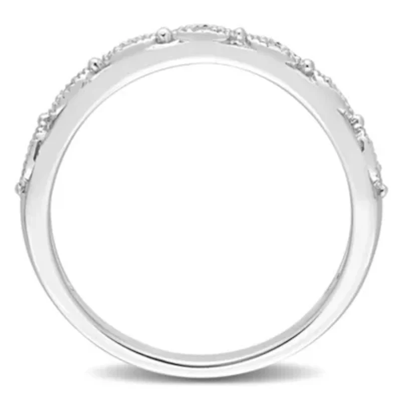 Diamond Accent Ring 14k White Gold