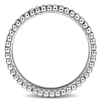 Black Diamond Eternity Ring 14k Gold