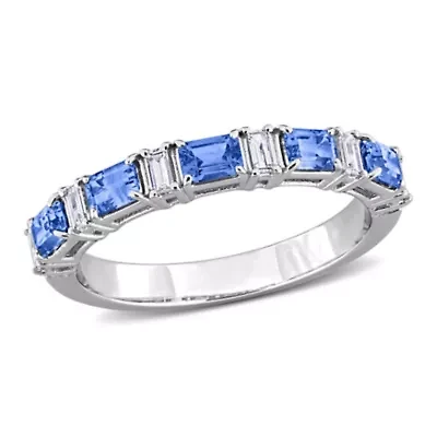Multi Color Gemstone Diamond Ring 14k Gold