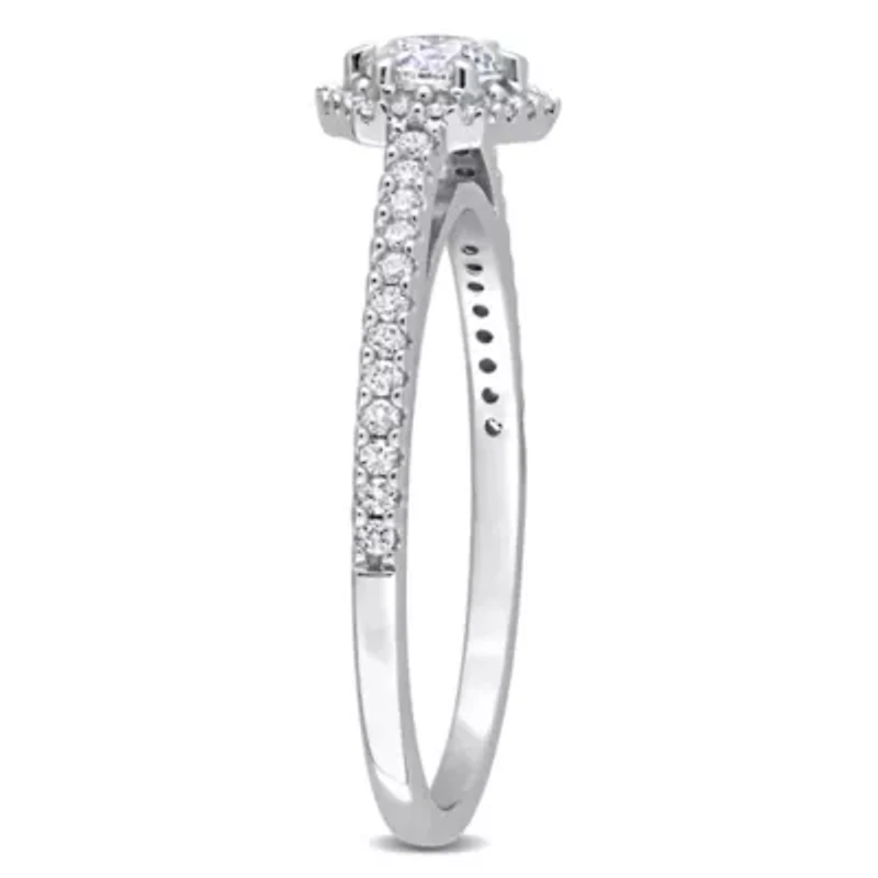 Diamond Ring 14k White Gold