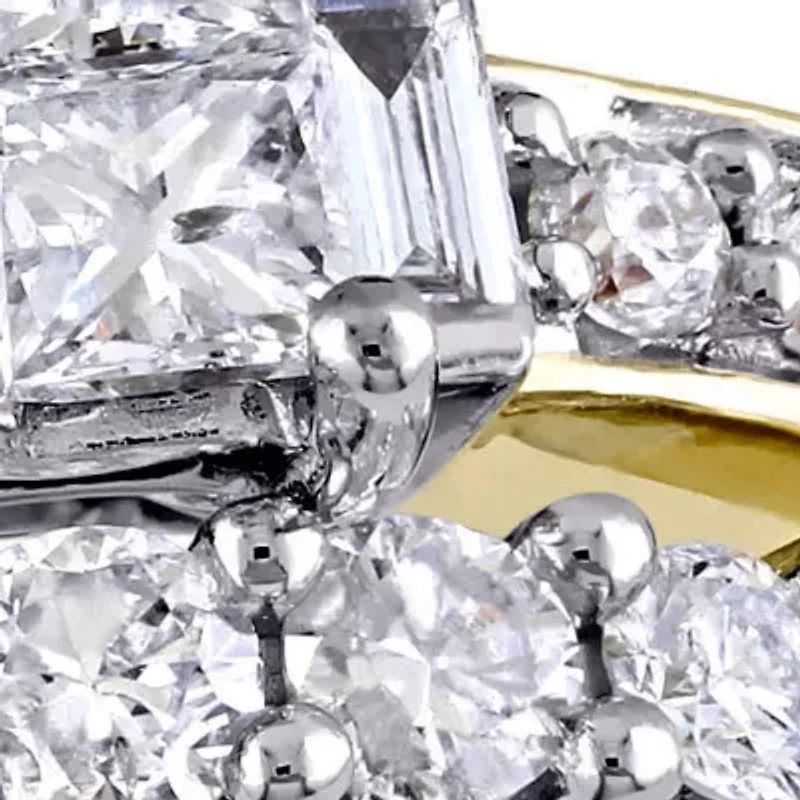 Diamond Bridal Set 14k Yellow Gold