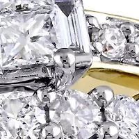 Diamond Bridal Set 14k Yellow Gold