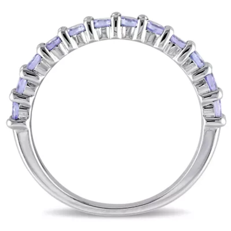 Sterling Silver Tanzanite Band