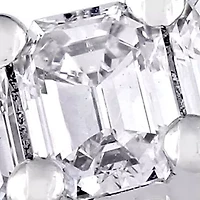 1.0 ct. t.w. Emerald Cut Diamond Semi Eternity Band 14k White Gold