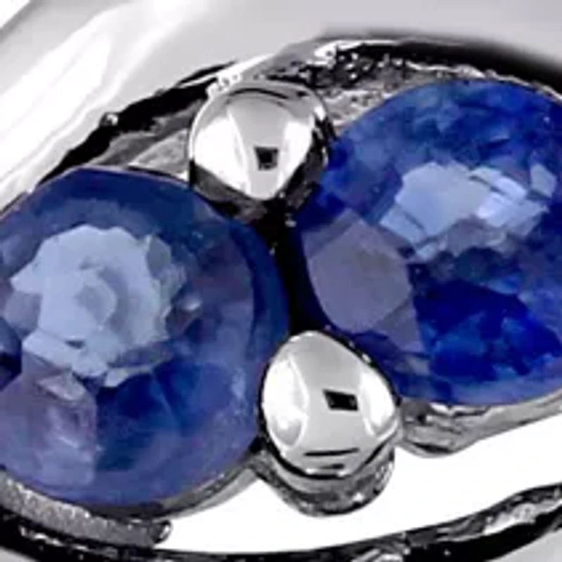 1/4 ct. t.w. Sapphire Stackable Infinity Anniversary Ring 14K Gold
