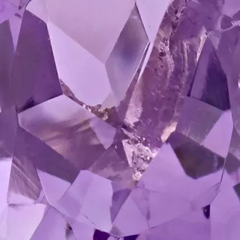 2 ct. t.w. Amethyst, 1/10 Diamond Ring