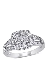 1/3 ct. t.w. Diamond Split Shank Ring