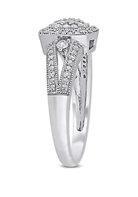 1/3 ct. t.w. Diamond Split Shank Ring