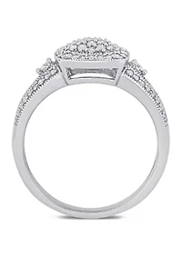 1/3 ct. t.w. Diamond Split Shank Ring