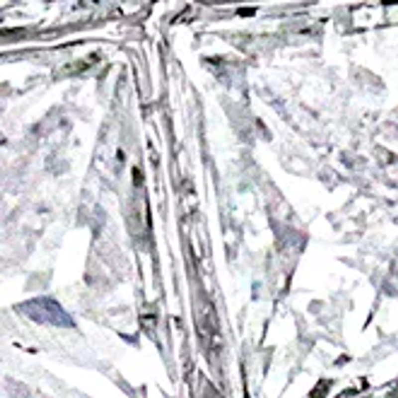 3/4 ct. t.w. Diamond Princess Cut Quad Engagement Ring 14k White Gold