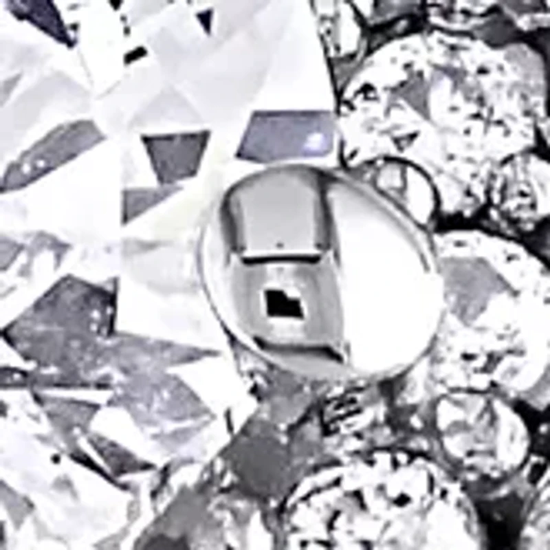 1 ct. t.w. Diamond Pear Raised Split Shank Halo Engagement Ring 14k White Gold