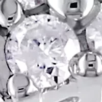 1/4 ct. t.w. Baguette and Round Diamond Anniversary Band 10k Gold